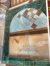 Pannello divisorio in veteo lavorato