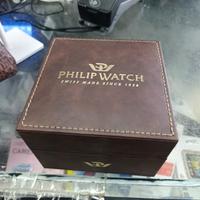 scatola Philip Watch per orologi in pelle nuova 