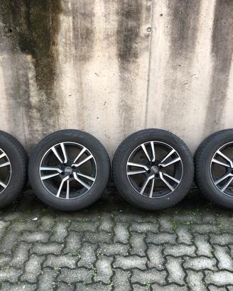 Set 4 cerchi in lega 16” PSW e gomme invernali