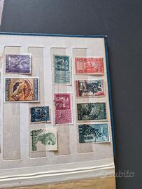 10 francobolli vintage italiani 