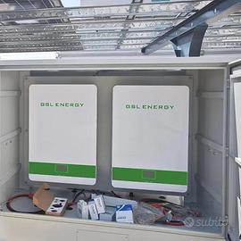 Kit 10kw fotovoltaico 6kw accumulo litio off grid