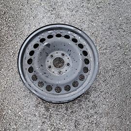 1 - CERCHIO IN LAMIERA MERCEDES 7X16 5X112 ET37 CB