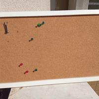 Bacheca Ikea Mackeri in sughero con orologio