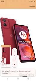 Motorola g05 rosso 8 GB RAM più 4