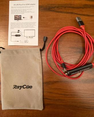 RayCue Adattatore TV per Iphone e iPad