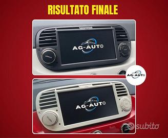Fiat 500 - Abarth KIT COMPLETO Autoradio Android