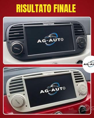 Fiat 500 - Abarth KIT COMPLETO Autoradio Android