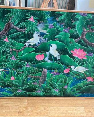 Batik indonesiano 60 × 80 cm
