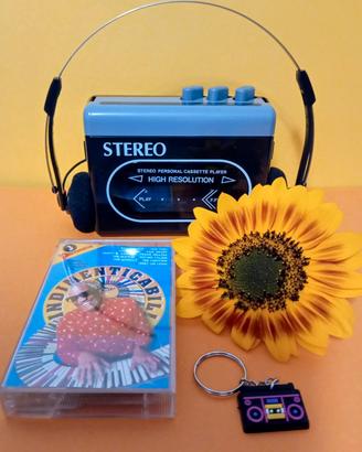 wholkemen stereo personal cassette player vintage 