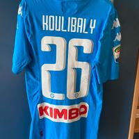 Maglia Napoli Koulibaly indossata match worn