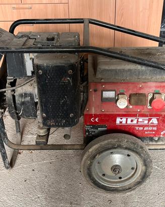 Gruppo elettrogeno motosaldatrice mosa ts222 plus