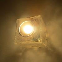 coppia di lampade da soffitto o da parete a cubo i