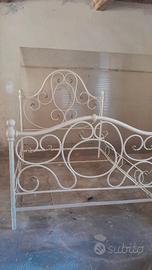 LETTO alla francesce in ferro alla genovese