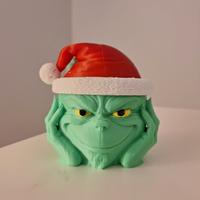 Scatola Grinch Natale coperchio personalizzabile