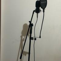 Microfono neewer 800 completo di asta