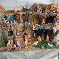 Presepe con pastori