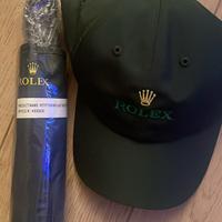 Cappello e ombrello rolex