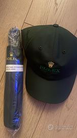 Cappello e ombrello rolex