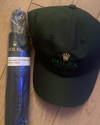 Cappello e ombrello rolex