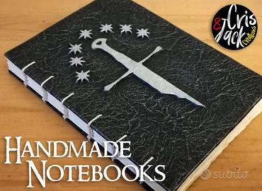 Signore degli Anelli, taccuini fatti a mano