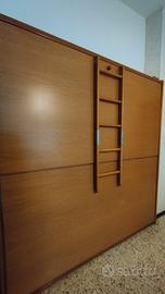 Mobile letto a castello a scomparsa 