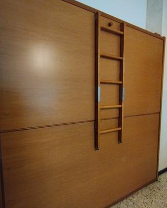 Mobile letto a castello a scomparsa 
