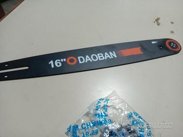 barra più catena motosega 