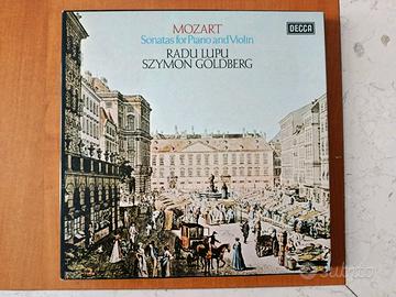 Mozart Sonatas for Piano and Violin -Lupu Box 6LP