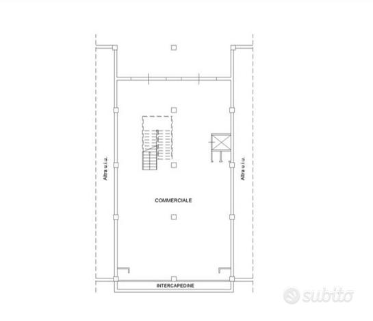 Locale commerciale di 300 mq NUOVO