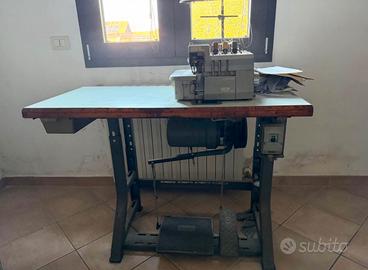 Tagliacuci industriale Singer 993 BX3 con Banco