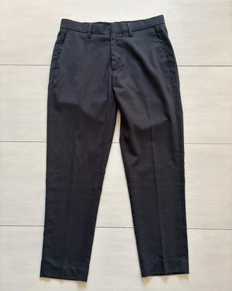 Pantaloni eleganti uomo taglia EUR 40 neri chino