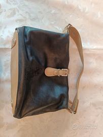 borsa da donna blu con manico c