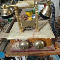 telefono di marmo onice