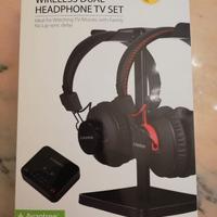 wireless dual headphone tv set HT41899