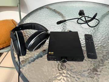 Cuffie sennheiser 599 e amplificatore SMSL C200