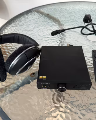 Cuffie sennheiser 599 e amplificatore SMSL C200