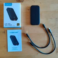 Hub / Switch 4K 60Hz 2 PC 1 Monitor - Nuovo