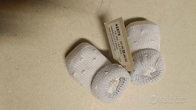 Scarpine neonato 100% cotone