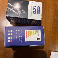 Coppia lampadine moto led H4 nuove