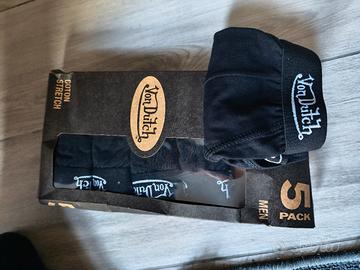 slip Von Dutch uomo taglia S nuovi pacco da 5