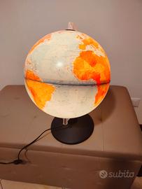 Mappamondo lampada