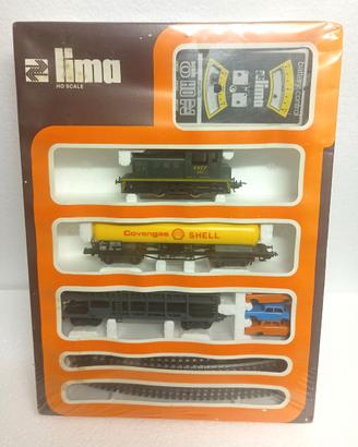 Trenino LIMA H0 4001P starter kit SHELL sigillato