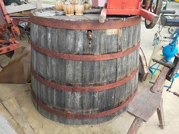 vecchia tinozza x vino