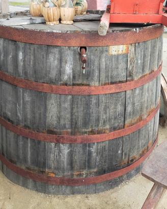 vecchia tinozza x vino