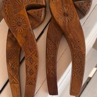 Coppia di Schiaccianoci in Legno vintage