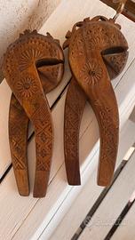 Coppia di Schiaccianoci in Legno vintage
