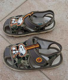 Sandali bambino Snoopy taglia 28