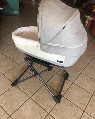Navicella bimbo + supporto peg perego