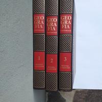 Geografia universale Rizzoli La rousse 3 volumi