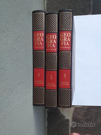 Geografia universale Rizzoli La rousse 3 volumi